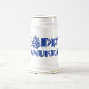 Hoppy Hanukkah Bierglas
