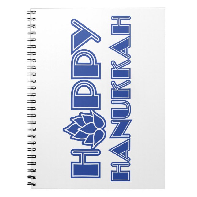 Hoppy-Hanukkah Notizblock (Vorderseite)