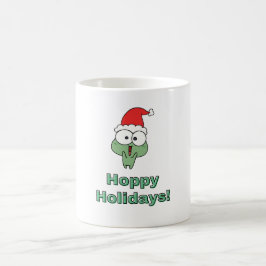 Hoppy Holidays Christmas Frog Kaffeetasse