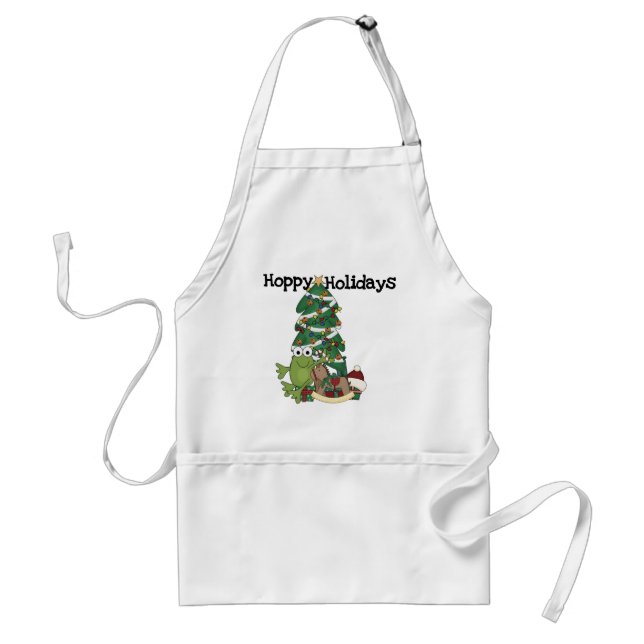 Hoppy Holidays Tshirts und Geschenke Schürze (Vorne)