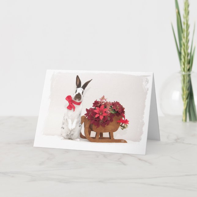 Hoppy Holidays Urlaubskarte Feiertagskarte (Vorderseite)