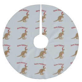 Hoppy Holidays - Weihnachten Kangaroo Polyester Weihnachtsbaumdecke