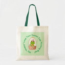 "Hoppy" Leap Year Ostereier Jagd Frosch Bunny Tragetasche