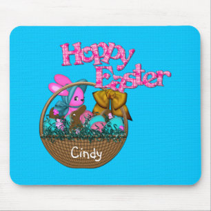 Hoppy Oaster Basket Mousepad