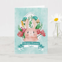 Hoppy Oaster Bunny mit Blume