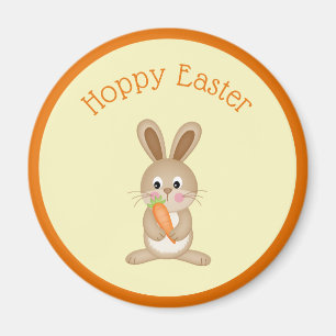 Hoppy Oaster Bunny mit Carrot Magnet