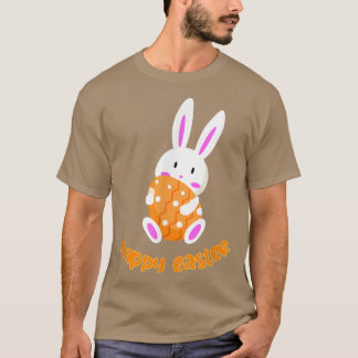 Hoppy Oaster Egg Bunny Rabbit T - Shirt