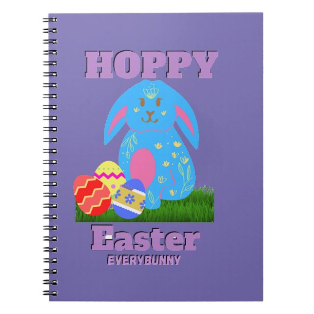 Hoppy Oaster Everybunny Notizblock (Vorderseite)