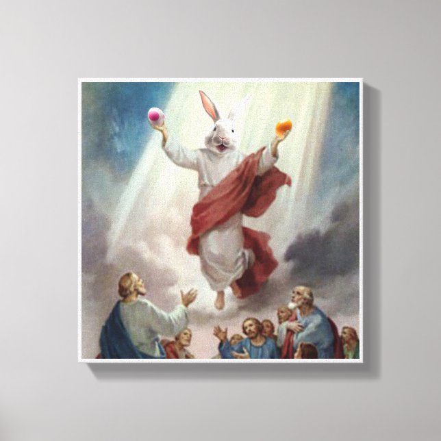 Hoppy Oaster Meme Canvas Kunstmuseum Leinwanddruck (Vorderseite)