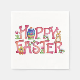 Hoppy Oaster - Paper Napkins Serviette