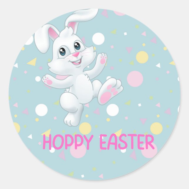 Hoppy Oaster Sticker (Vorderseite)