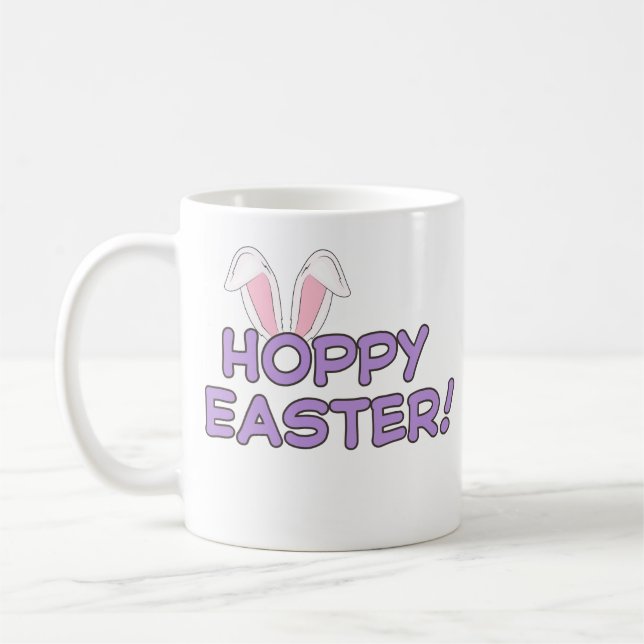 Hoppy Oaster Tasse | Niedliches Bunny Design (Links)