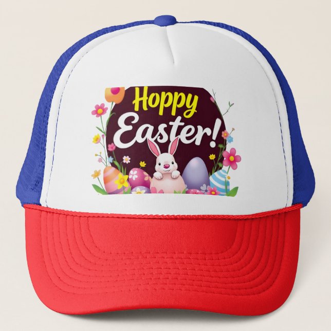 Hoppy Oaster Truckerkappe (Vorderseite)
