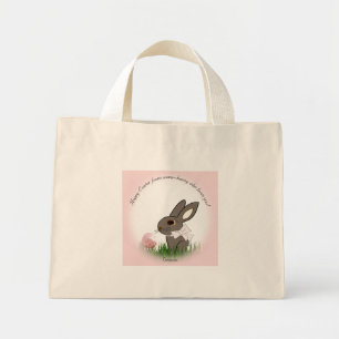 Hoppy Ostern von einigen sonnigen, die Sie Lieben! Mini Stoffbeutel
