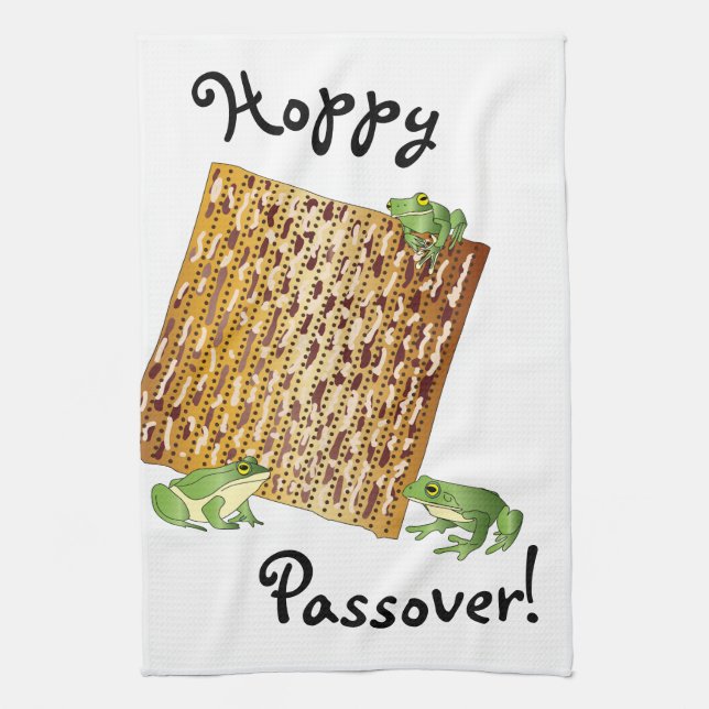 Hoppy Passover Küchentücher (Vertikal)