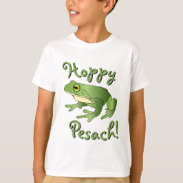 Hoppy Pesach - Single Frog - Kinder T - Shirt