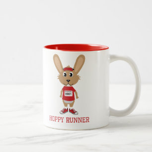 Hoppy Runner Zweifarbige Tasse