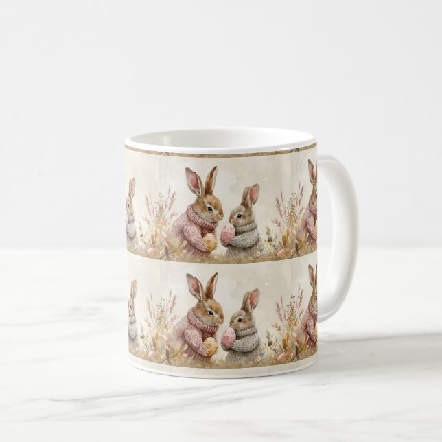 Hoppy Sips: Osterhasthäuser Tasse 🏡 ☕ (VorderseiteRechts)