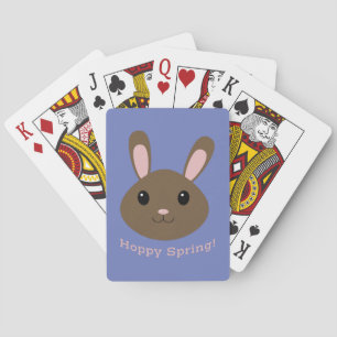 Hoppy Spring Bunny Spielkarten