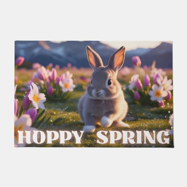 Hoppy Spring Fußmatte (Vorderseite)