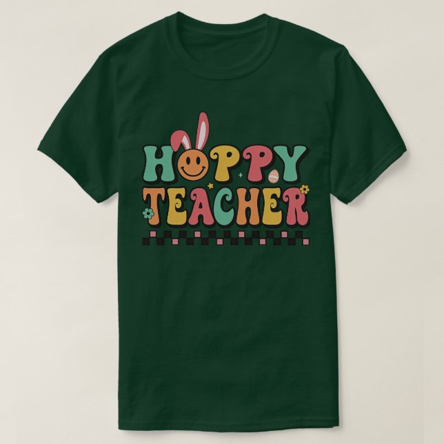 Hoppy Teacher T-Shirt (Design vorne)