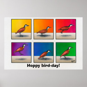 Hoppy Vogel-Day! Poster
