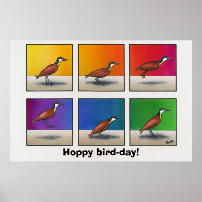 Hoppy Vogel-Day! Poster (Vorne)