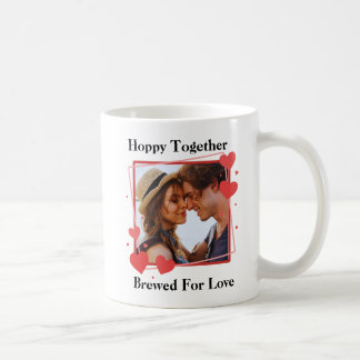 Hoppy zusammen gebraut für Liebe Paar Foto Kaffeetasse