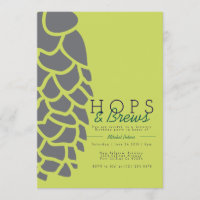 Hops & Brews | Invitation de la Brasserie