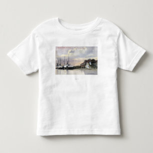 Hoquiam Bauholz-Mühlszene Kleinkind T-shirt