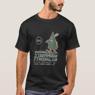 Hoquiam Hardwoods Retro Mini League Baseball T-Shirt