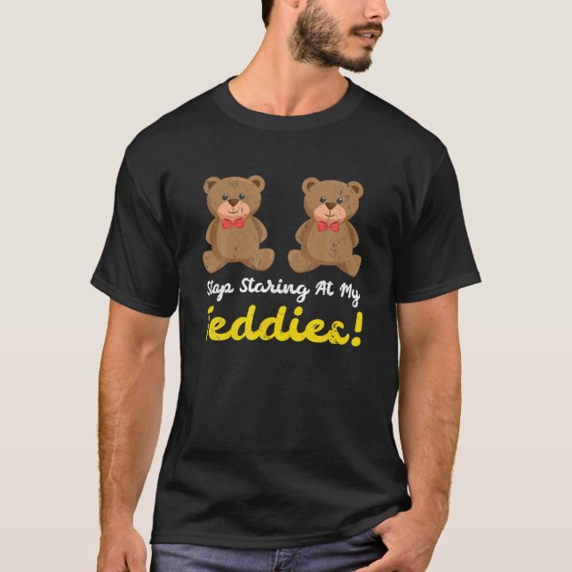Hör auf, an meinen TED Halloween zu stürzen T-Shirt (Vorderseite)