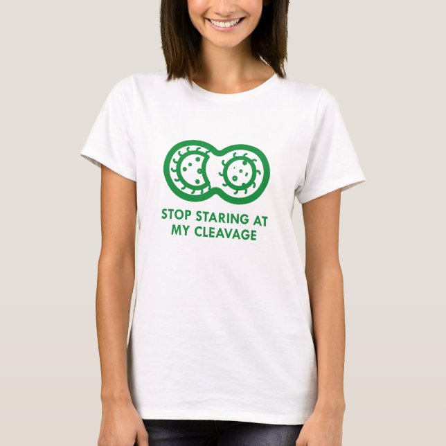 Hör auf, bei meiner Säuberung zu stehen T-Shirt (Vorderseite)