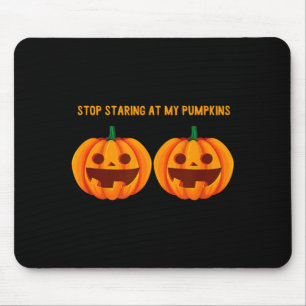 Hör auf, Kürbisse anzustarren halloween kürbis ges Mousepad