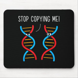Hör auf, lustige Wissenschaftspun-DNA-Witze Biolog Mousepad