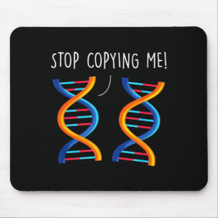 Hör auf, lustigen Wissenschaftswortspiel-DNA-Witz  Mousepad