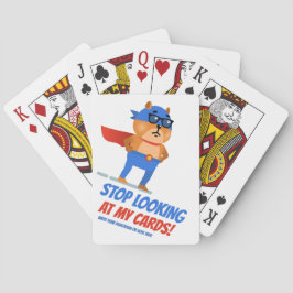 Hör auf, meine Karten anzusehen - Spaß beim Karten Spielkarten