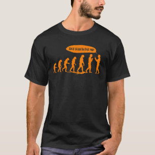 Hör auf, mir zu folgen, coole Verwandlung von Affe T-Shirt