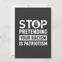 Hör auf, so zu tun, als wäre dein Rassismus Patrio