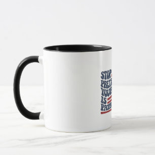 Hör auf, so zu tun, als wäre Patriotismus dein Ras Tasse