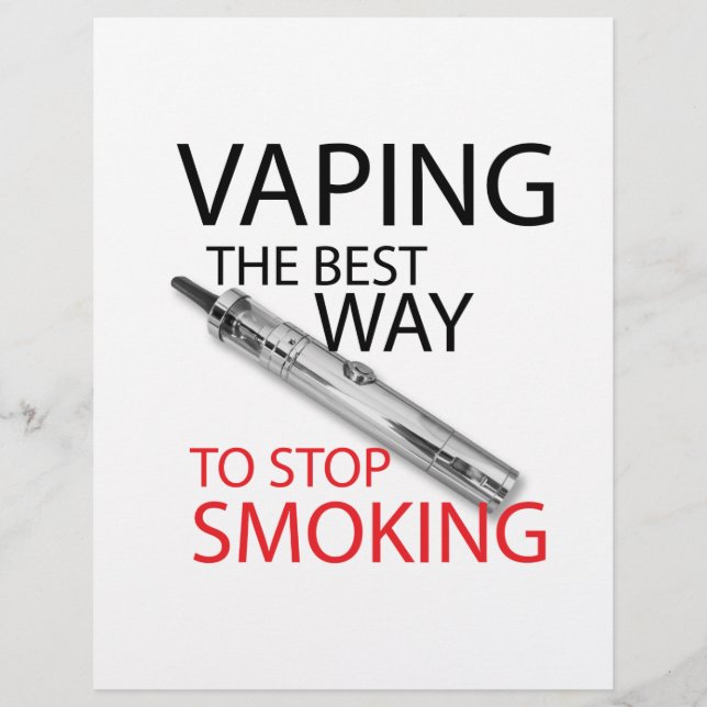 Hör auf zu rauchen flyer (Vorne)