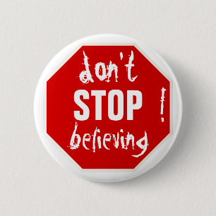 Hör nicht auf zu glauben button