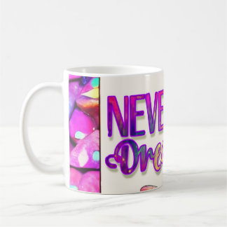Hör niemals auf zu träumen | Opal-Schmetterlings-T Kaffeetasse