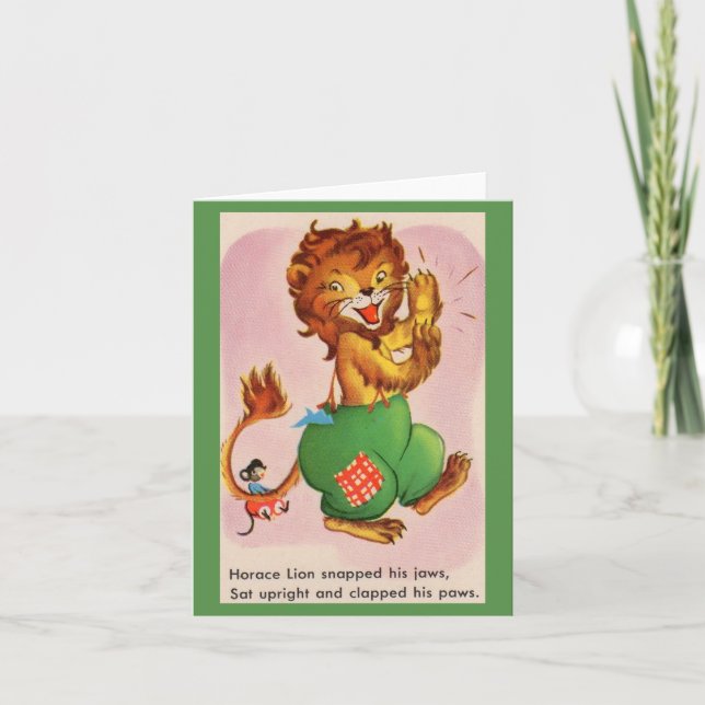 Horace the Lion und Freund (Vorderseite)