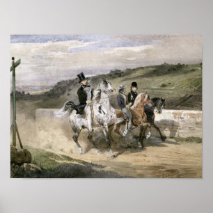 Horace Vernet und seine Kinder Poster