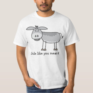 Horatio Esel-Lächeln mag Sie gemein es Shirt