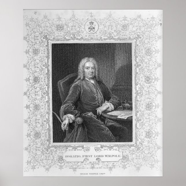 Horatio Walpole Poster (Vorne)