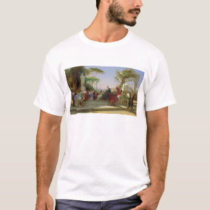 Horatius, das seine Satiren zu Maecenas, 1863 T-Shirt