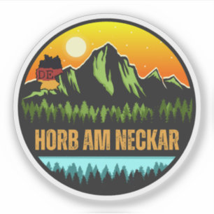 Horb am Neckar, Baden-Württemberg Deutschland Aufkleber