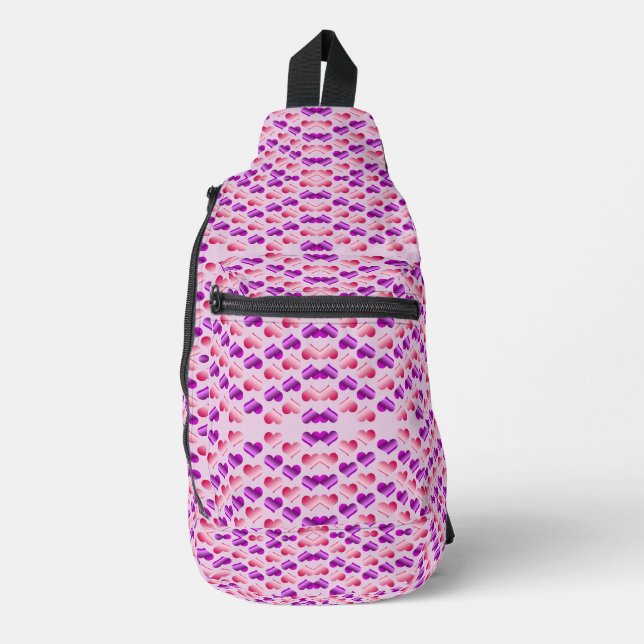 Hörbänder Crossbody Bag (Vorderseite)